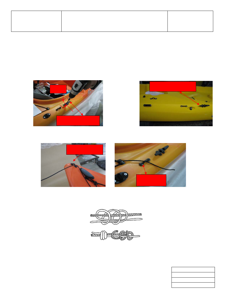 Kayak folding anchor kit | Old Town Kayak Anchor User Manual | Page 3 / 5