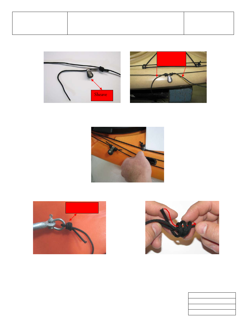 Kayak folding anchor kit | Old Town Kayak Anchor User Manual | Page 4 / 5