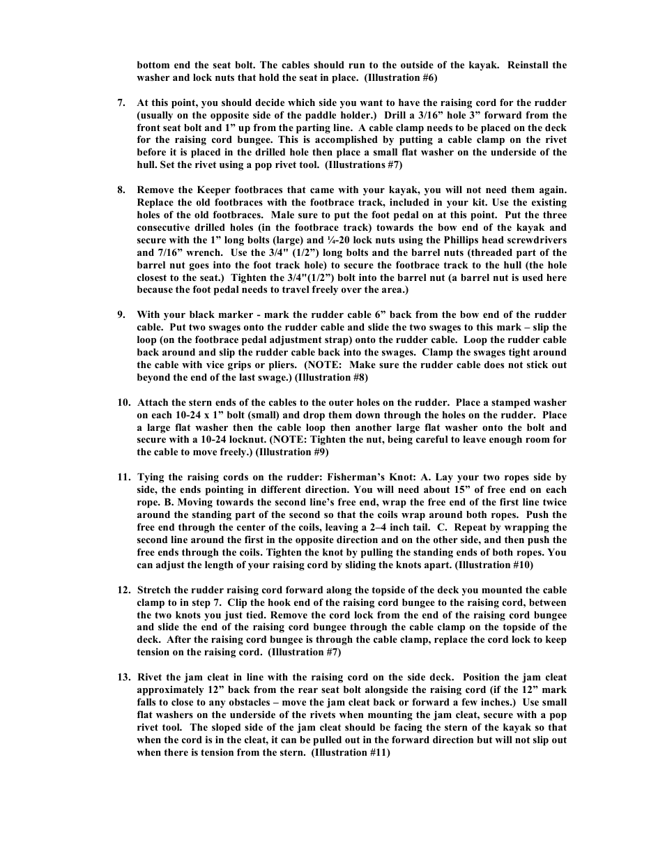 Old Town Castine Rudder User Manual | Page 2 / 4