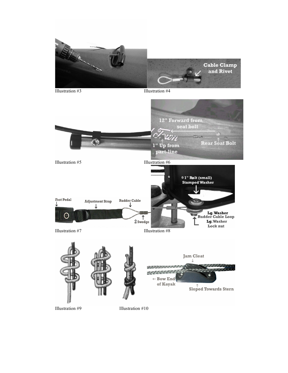 Old Town Loon 160T Rudder(After 2000) User Manual | Page 3 / 4