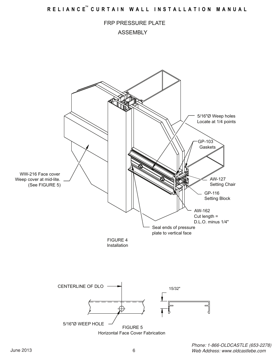 Pressure-plate-assembly | Oldcastle BuildingEnvelope Reliance FRP User Manual | Page 7 / 9