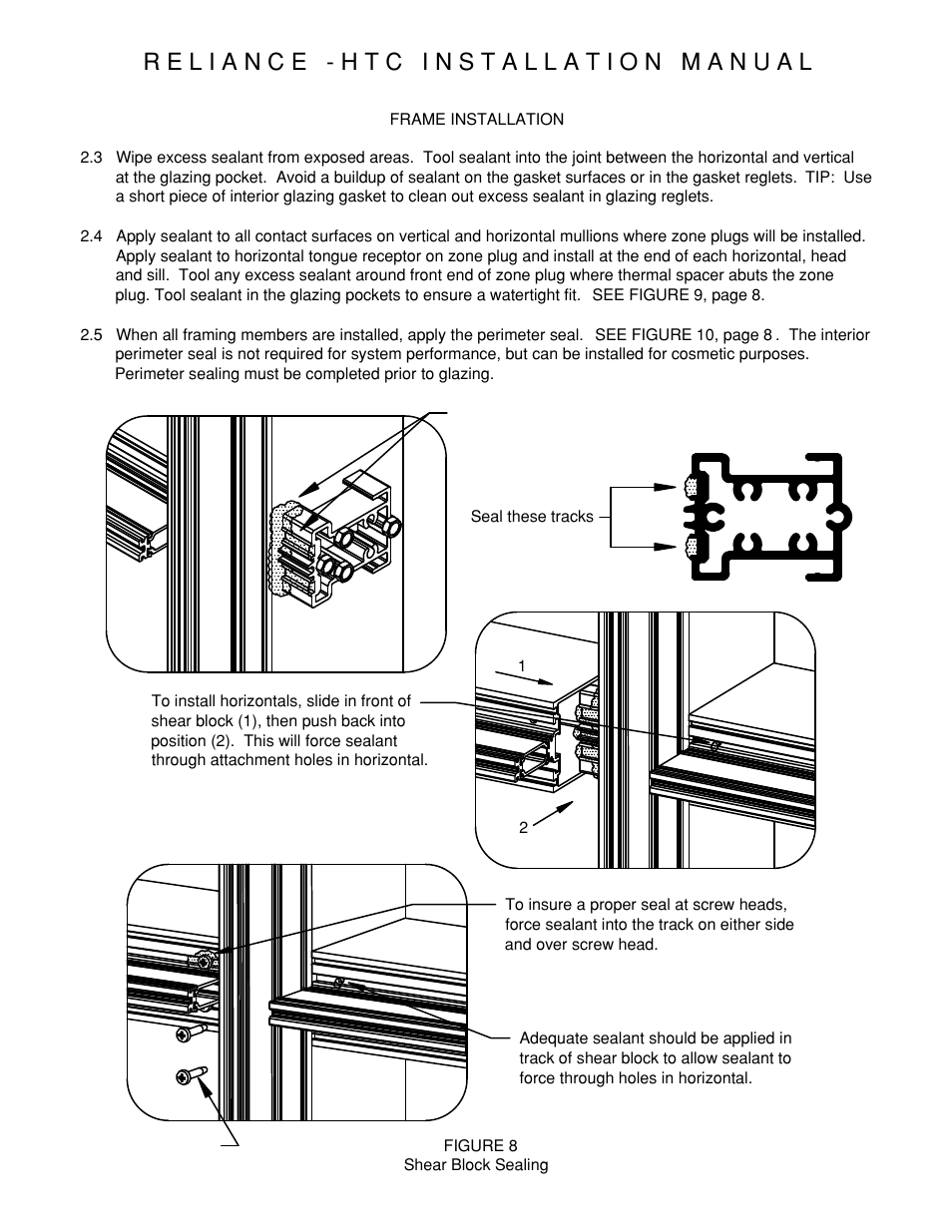 P12-shearblk-sealing | Oldcastle BuildingEnvelope Reliance-HTC User Manual | Page 15 / 39
