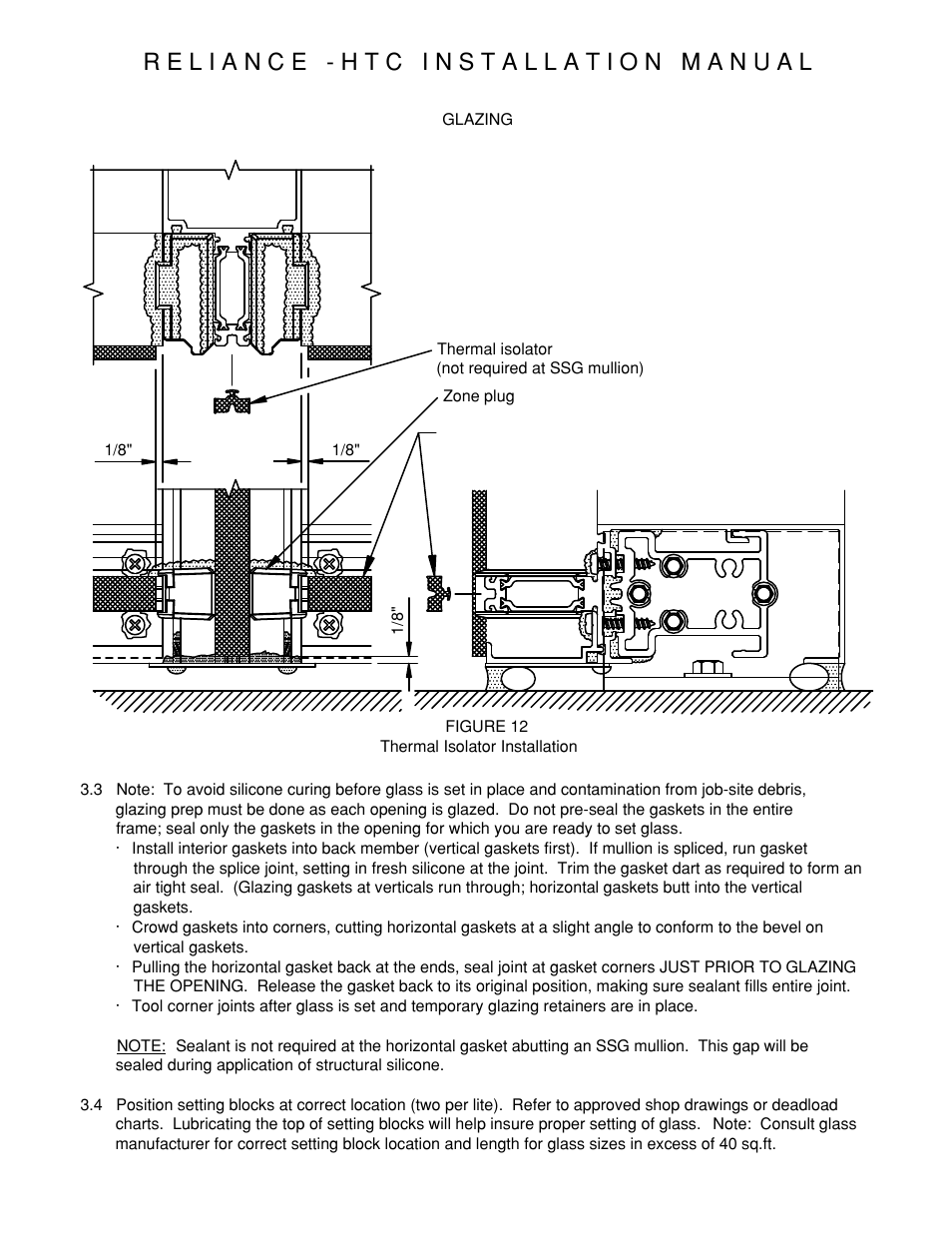 P16thermal-isolator-install | Oldcastle BuildingEnvelope Reliance-HTC User Manual | Page 19 / 39