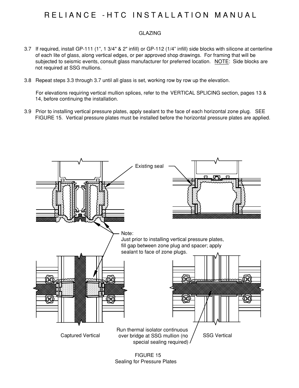 P18-pressplt-sealing | Oldcastle BuildingEnvelope Reliance-HTC User Manual | Page 21 / 39