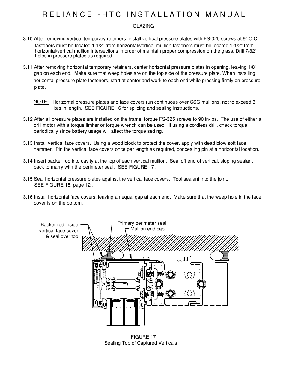 P20-top-of-mull-seal | Oldcastle BuildingEnvelope Reliance-HTC User Manual | Page 23 / 39