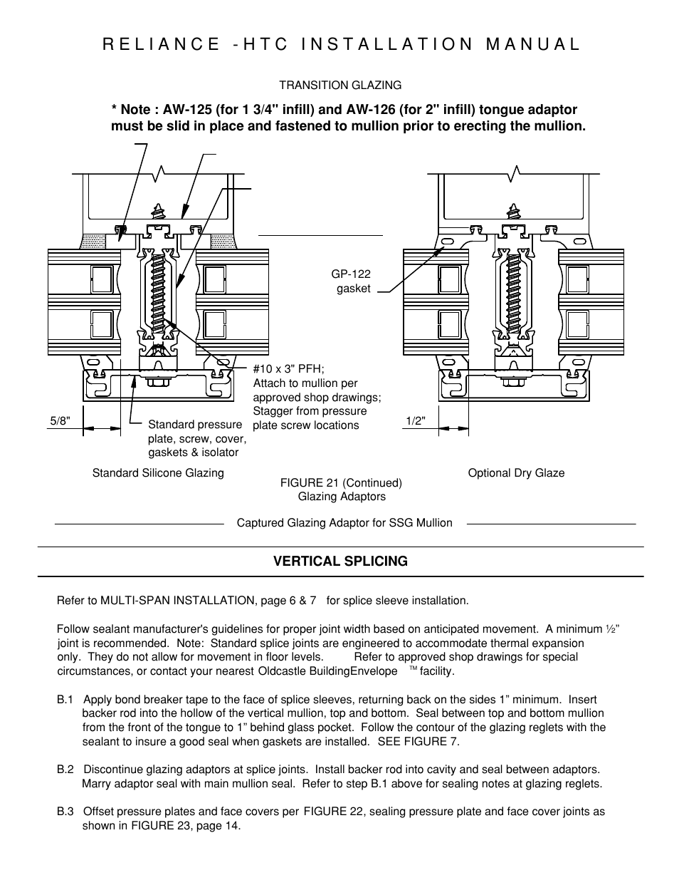 P23-tongue-adapter | Oldcastle BuildingEnvelope Reliance-HTC User Manual | Page 26 / 39