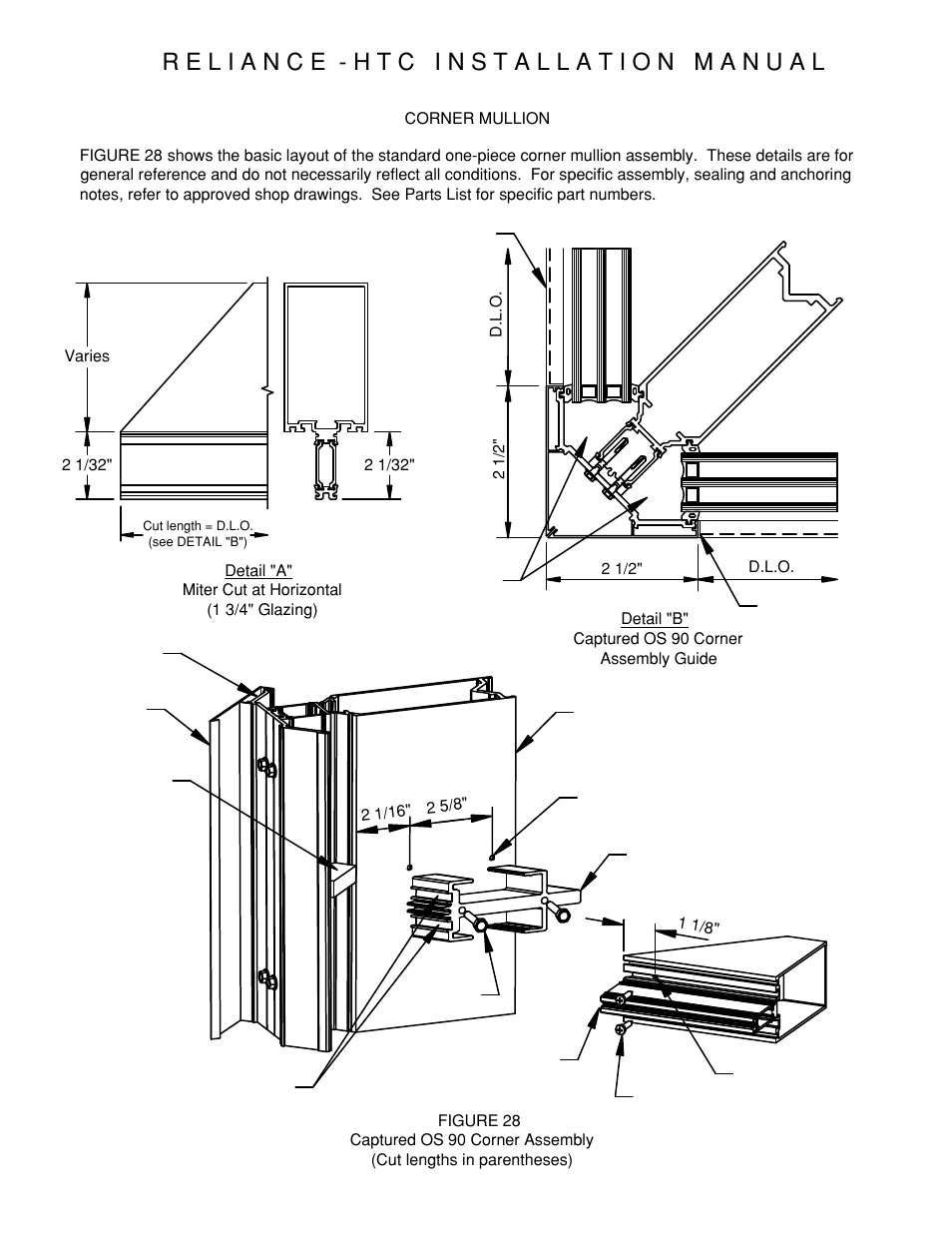 P30-corner-mull-layout | Oldcastle BuildingEnvelope Reliance-HTC User Manual | Page 33 / 39