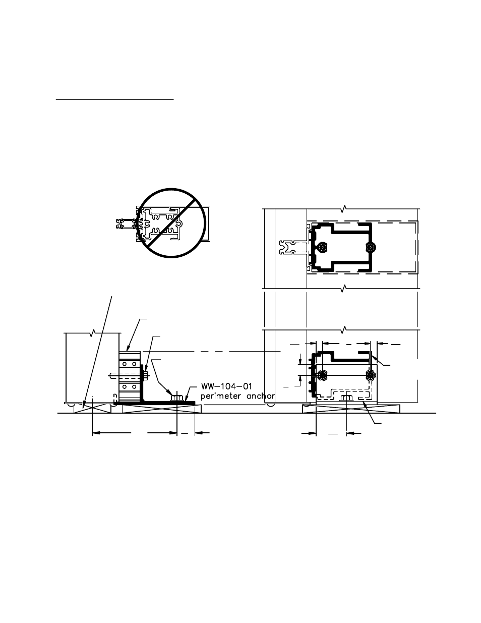 12 frame install, Frame installation | Oldcastle BuildingEnvelope Reliance-TC User Manual | Page 12 / 46