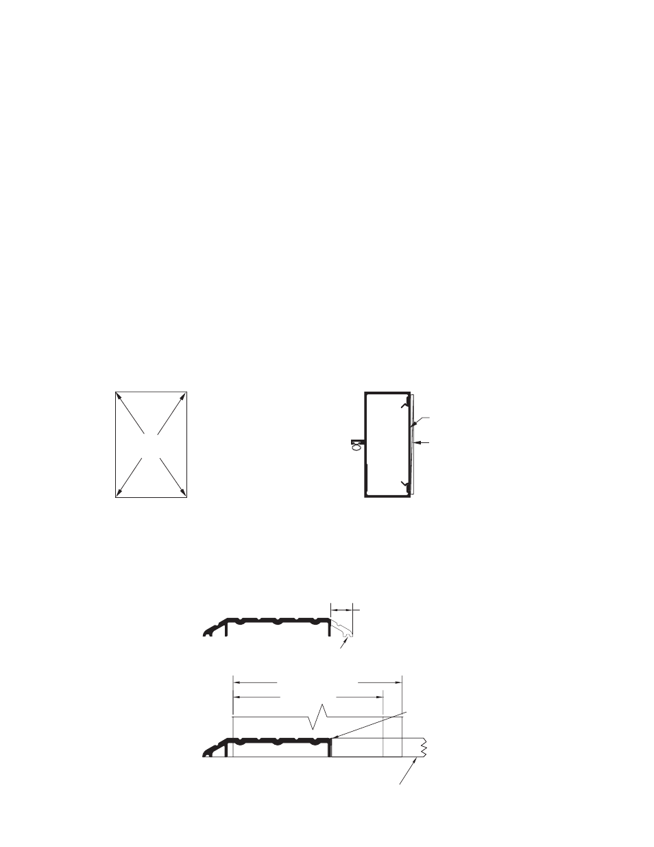 Install door frame, Installation of standard door frame, Figure 2 figure 1 | Oldcastle BuildingEnvelope Thermal Clad Door and Frame User Manual | Page 11 / 31