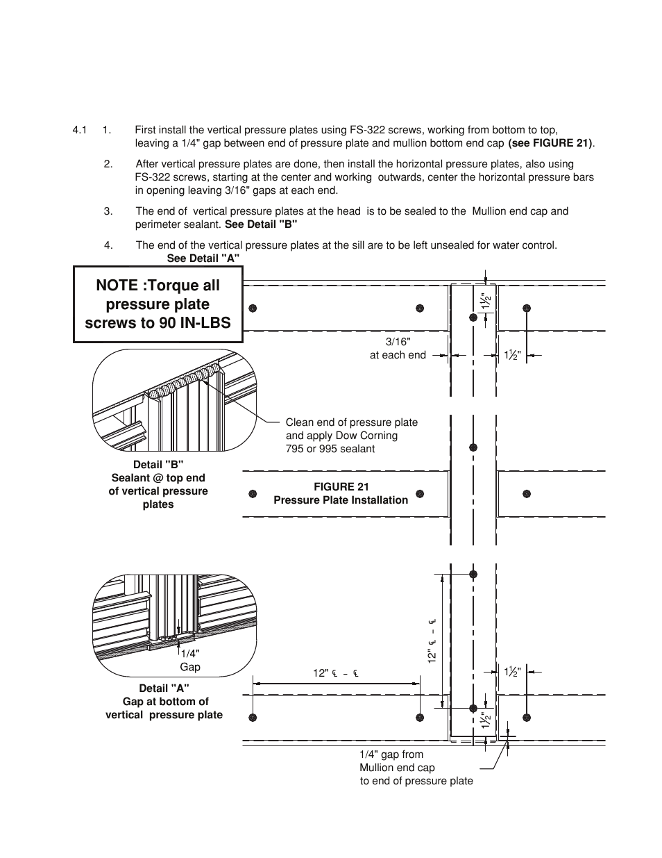 Pressureplate installation | Oldcastle BuildingEnvelope HR-251 StormMax User Manual | Page 26 / 92