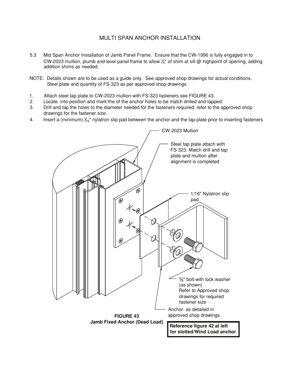 Multi-span-anchor-install | Oldcastle BuildingEnvelope HR-251 StormMax User Manual | Page 52 / 92