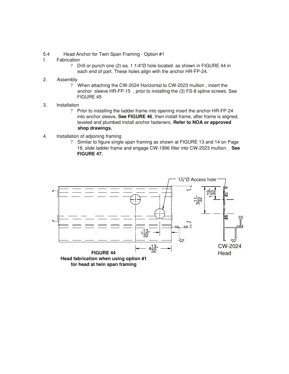 Twin-span-anchor-head-fab | Oldcastle BuildingEnvelope HR-251 StormMax User Manual | Page 53 / 92