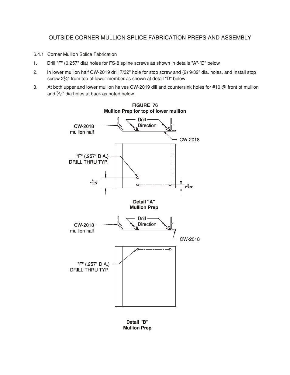 Corner-splice at expansion horiz | Oldcastle BuildingEnvelope HR-251 StormMax User Manual | Page 79 / 92