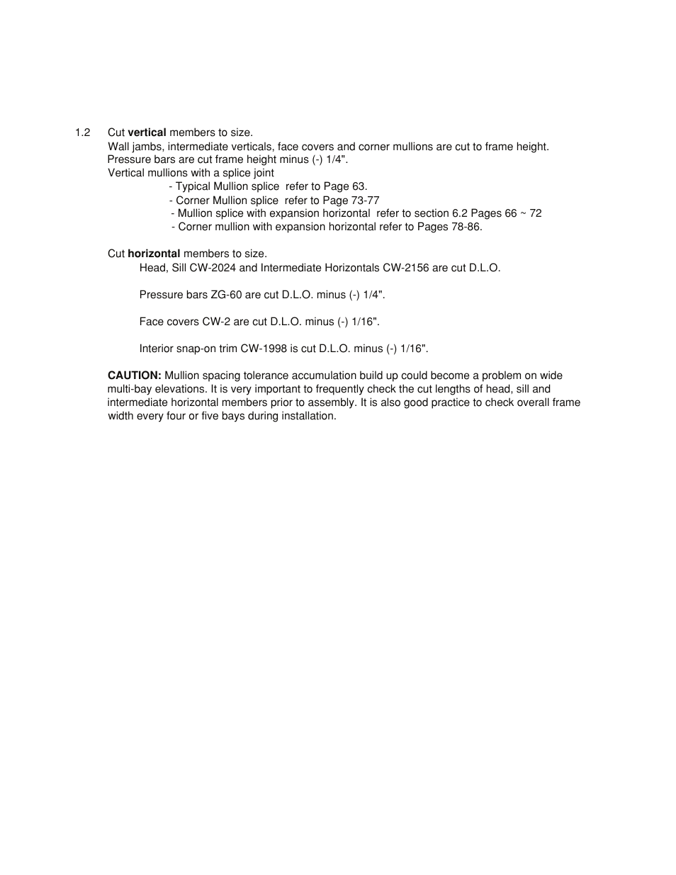 Cutting material | Oldcastle BuildingEnvelope HR-251 StormMax User Manual | Page 8 / 92
