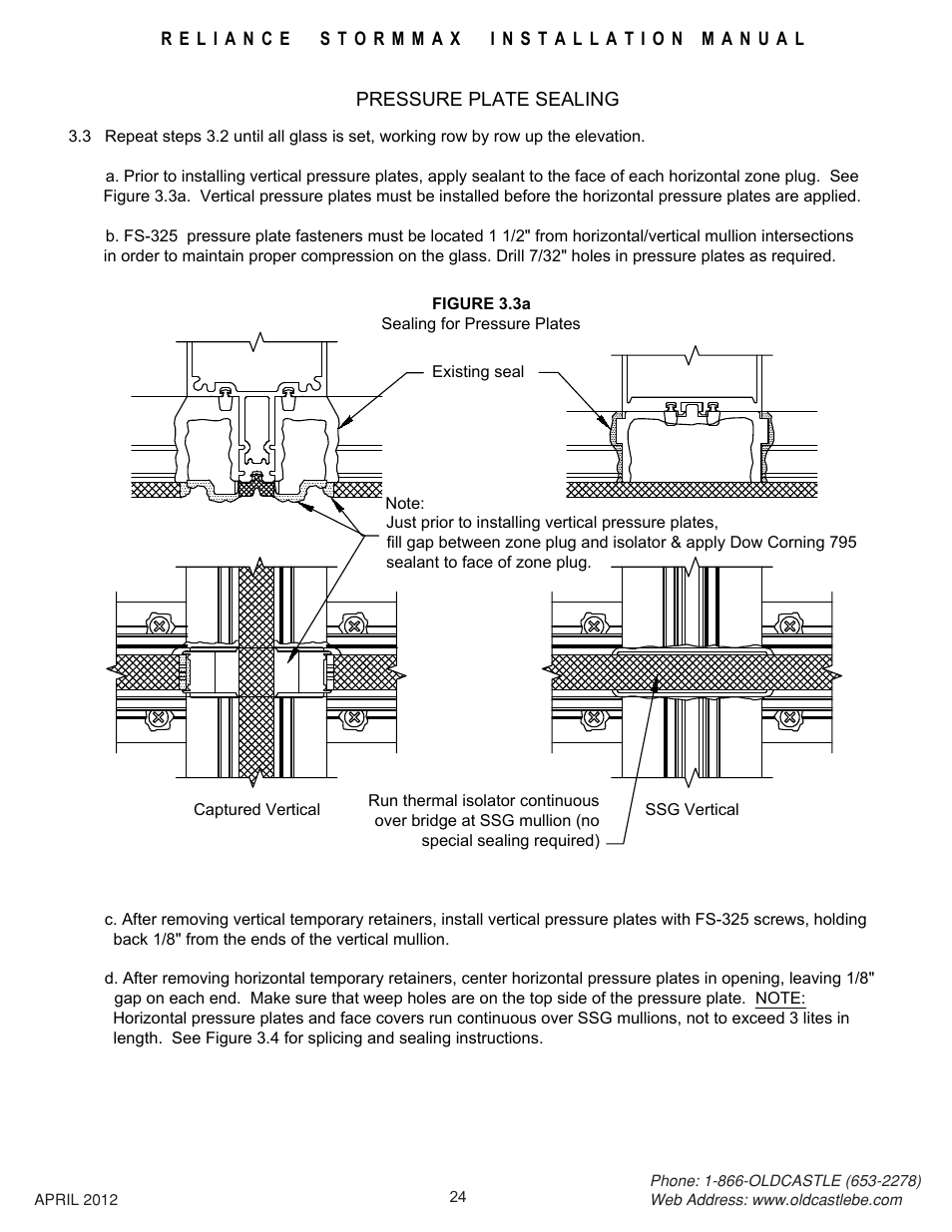 Pressure-plt-sealing | Oldcastle BuildingEnvelope Reliance StormMax User Manual | Page 27 / 44