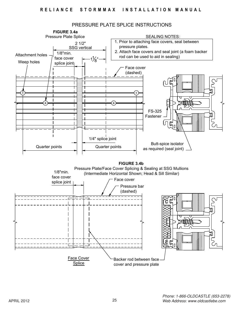 Press-plt-splice-instructions | Oldcastle BuildingEnvelope Reliance StormMax User Manual | Page 28 / 44