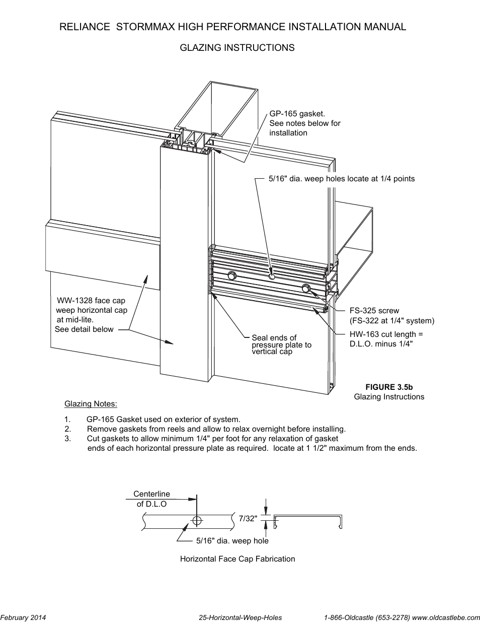 Horizontal-weep-holes | Oldcastle BuildingEnvelope Reliance StormMax High Performance User Manual | Page 27 / 30