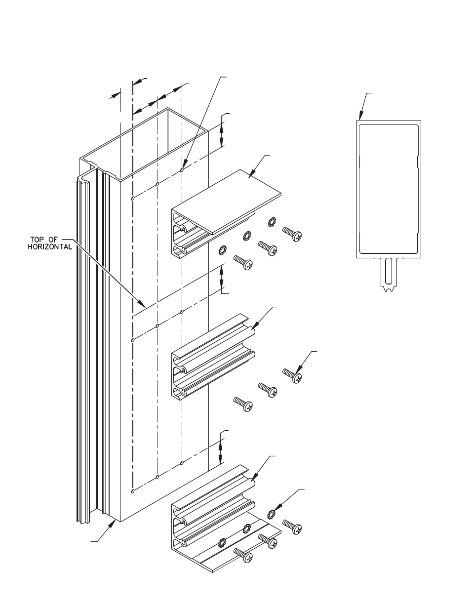 Mullion-shearblk-install, Mullion fabrication and shear block installation | Oldcastle BuildingEnvelope CW-250 User Manual | Page 10 / 69