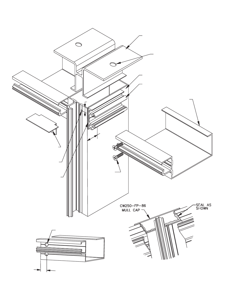 Head-anchor-install, Head installation | Oldcastle BuildingEnvelope CW-250 User Manual | Page 12 / 69