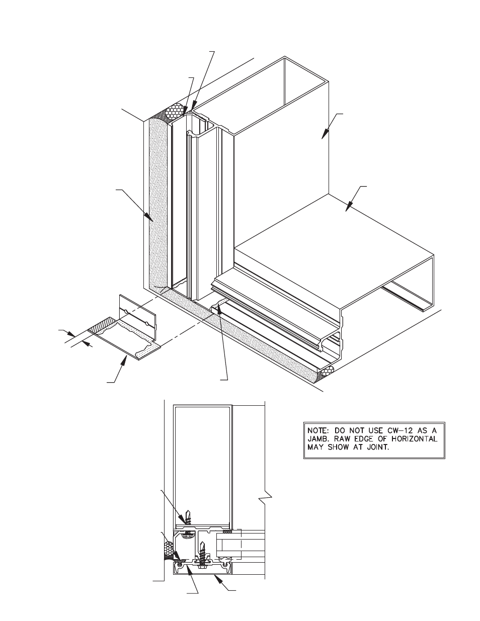Jamb installation | Oldcastle BuildingEnvelope CW-250 User Manual | Page 16 / 69