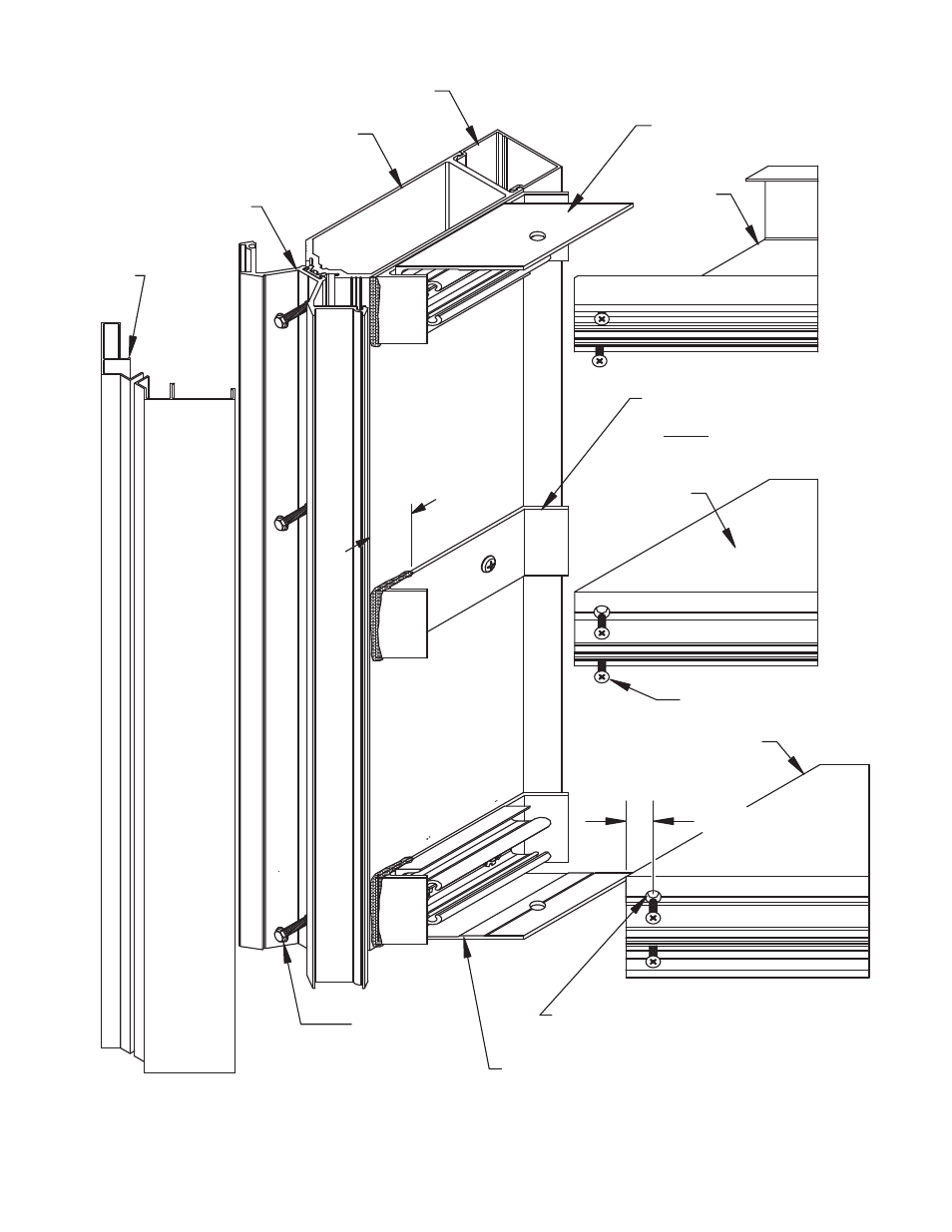 90osc-assembly, 90 outside corner assembly | Oldcastle BuildingEnvelope CW-250 User Manual | Page 32 / 69