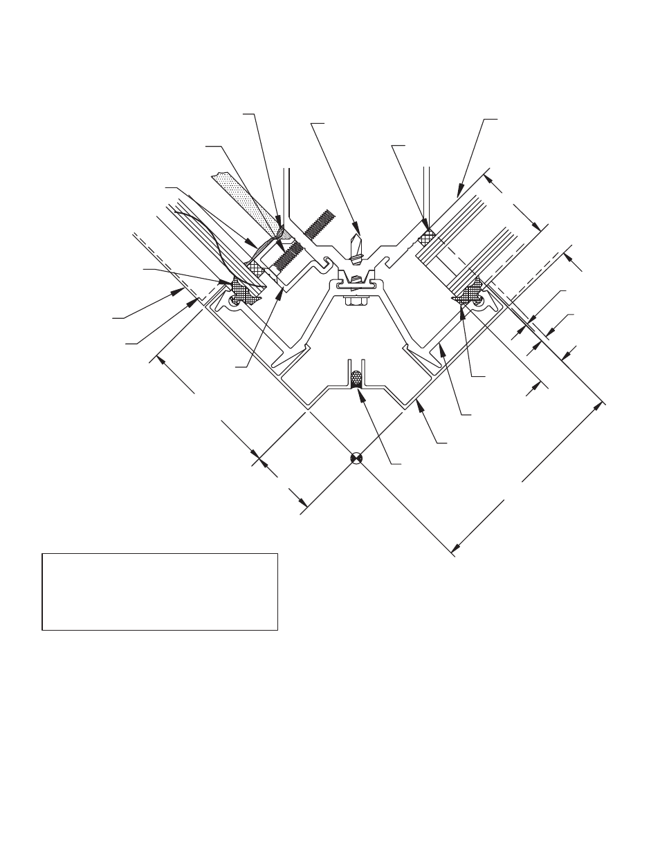 90osc-glazing, 90 outside corner glazing | Oldcastle BuildingEnvelope CW-250 User Manual | Page 33 / 69