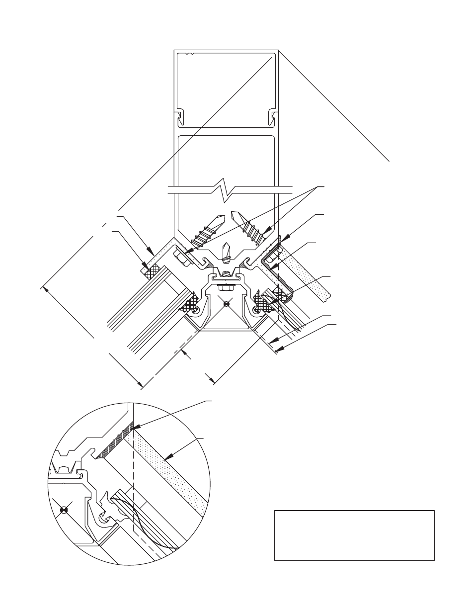 90isc-glazing, 90 inside corner glazing | Oldcastle BuildingEnvelope CW-250 User Manual | Page 36 / 69