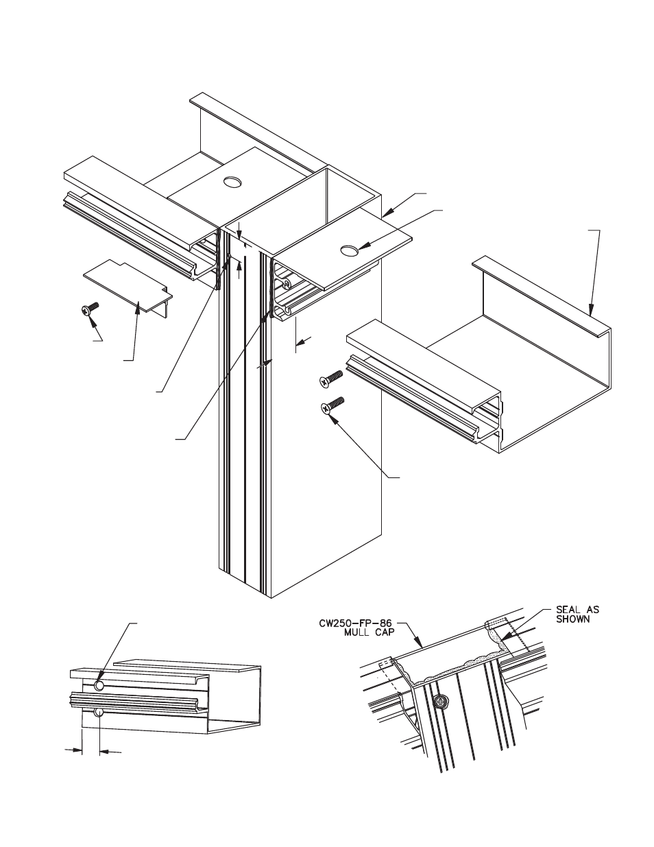 Ssg-mull-head-install | Oldcastle BuildingEnvelope CW-250 User Manual | Page 45 / 69