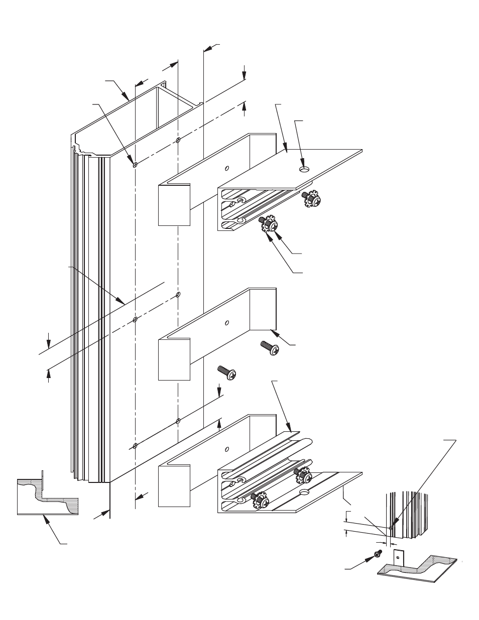 Ssg-90osc-fabrication, Ssg 90 outside corner fabrication | Oldcastle BuildingEnvelope CW-250 User Manual | Page 55 / 69