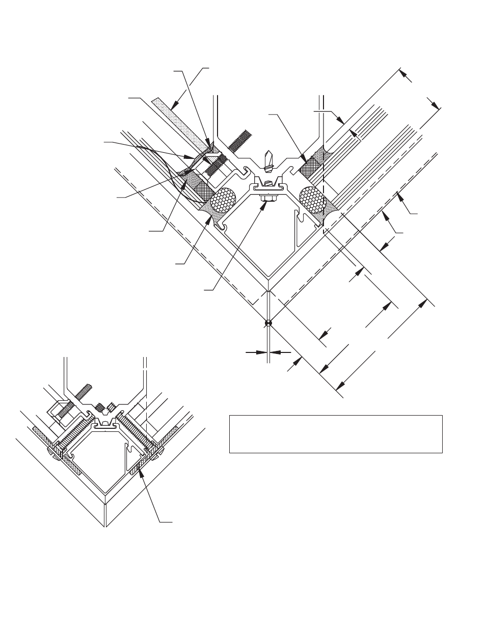 Ssg-90osc-seals, Ssg 90 outside corner weatherseal | Oldcastle BuildingEnvelope CW-250 User Manual | Page 57 / 69