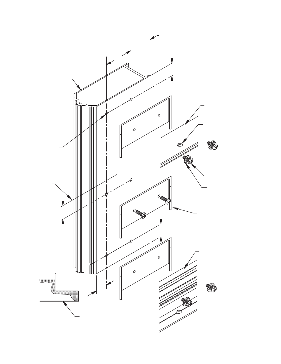 Ssg-90isc-fabrication, Ssg 90 inside corner fabrication | Oldcastle BuildingEnvelope CW-250 User Manual | Page 58 / 69