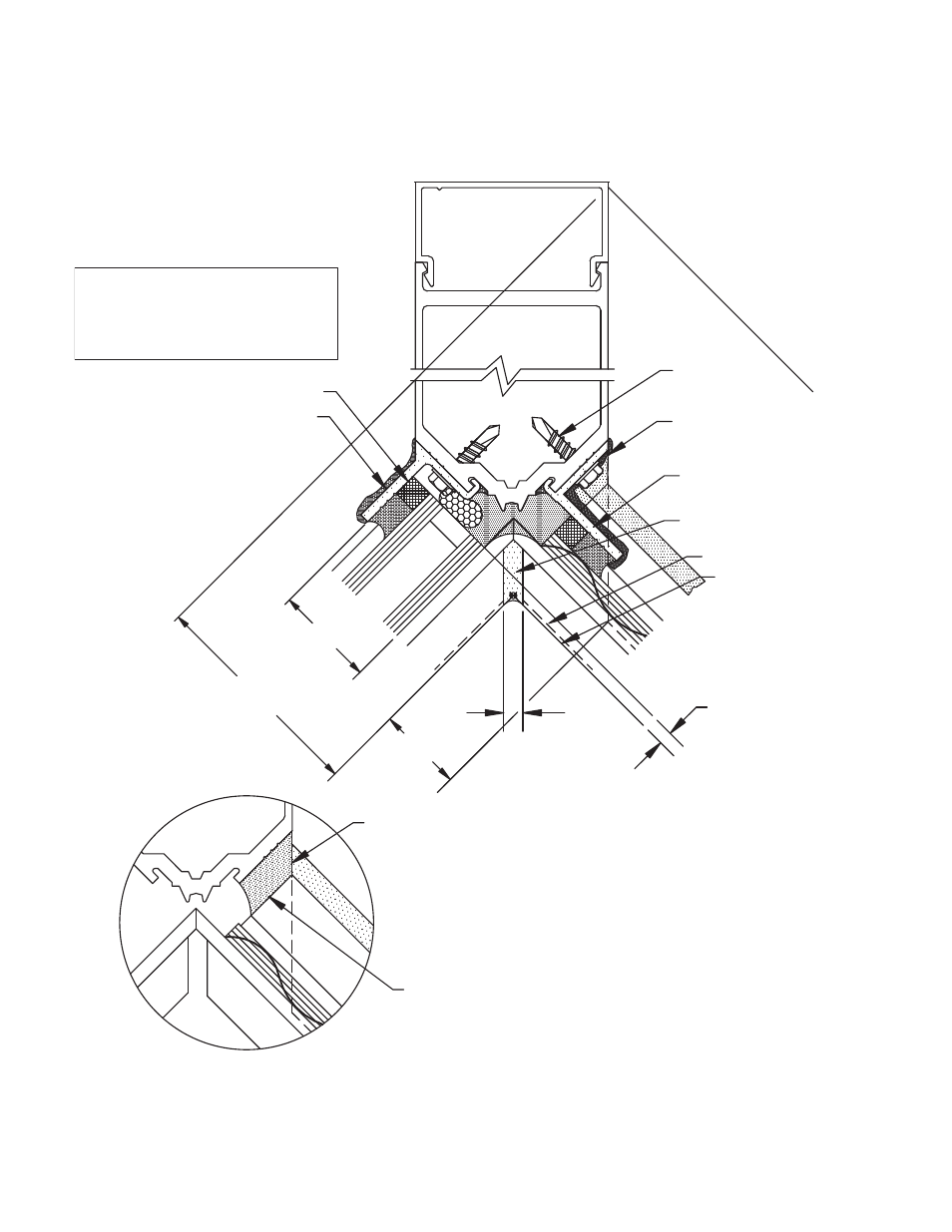 Ssg-90isc-seals, Ssg 90 inside corner weatherseals | Oldcastle BuildingEnvelope CW-250 User Manual | Page 60 / 69