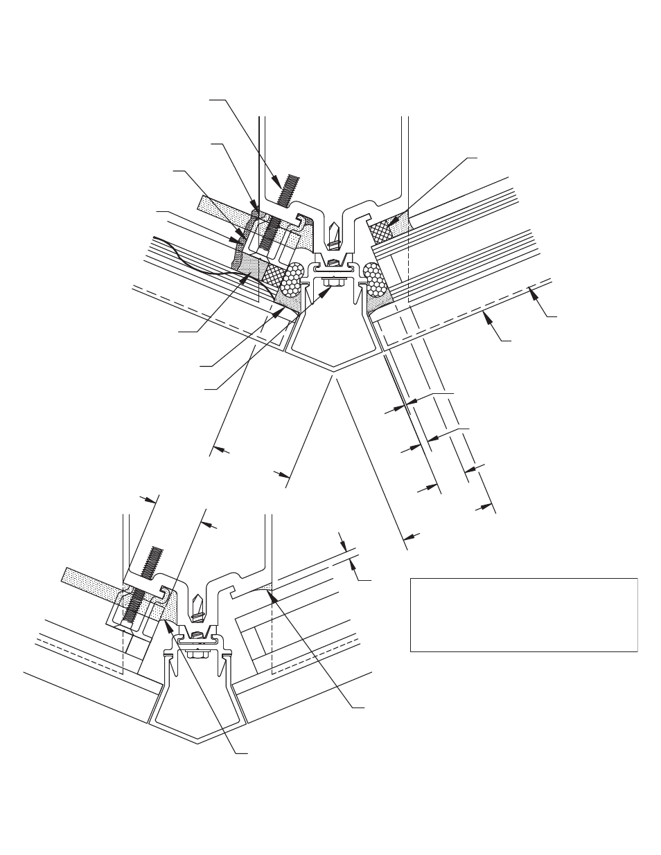Ssg-135osc-seals, Ssg 135 outside corner weatherseals | Oldcastle BuildingEnvelope CW-250 User Manual | Page 63 / 69