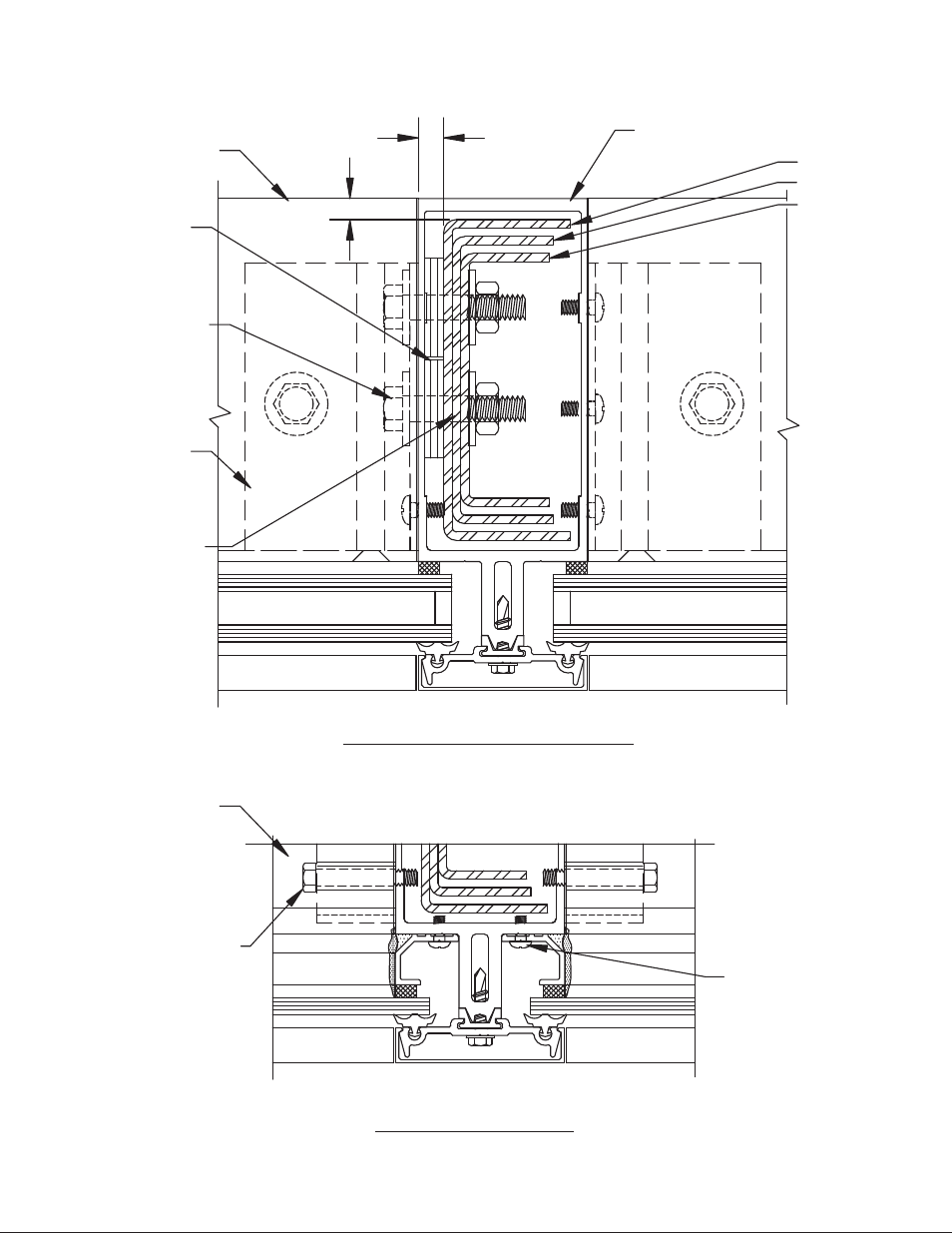 Mull-reinforcing-details, Mullion reinforcing detail | Oldcastle BuildingEnvelope CW-250 User Manual | Page 68 / 69