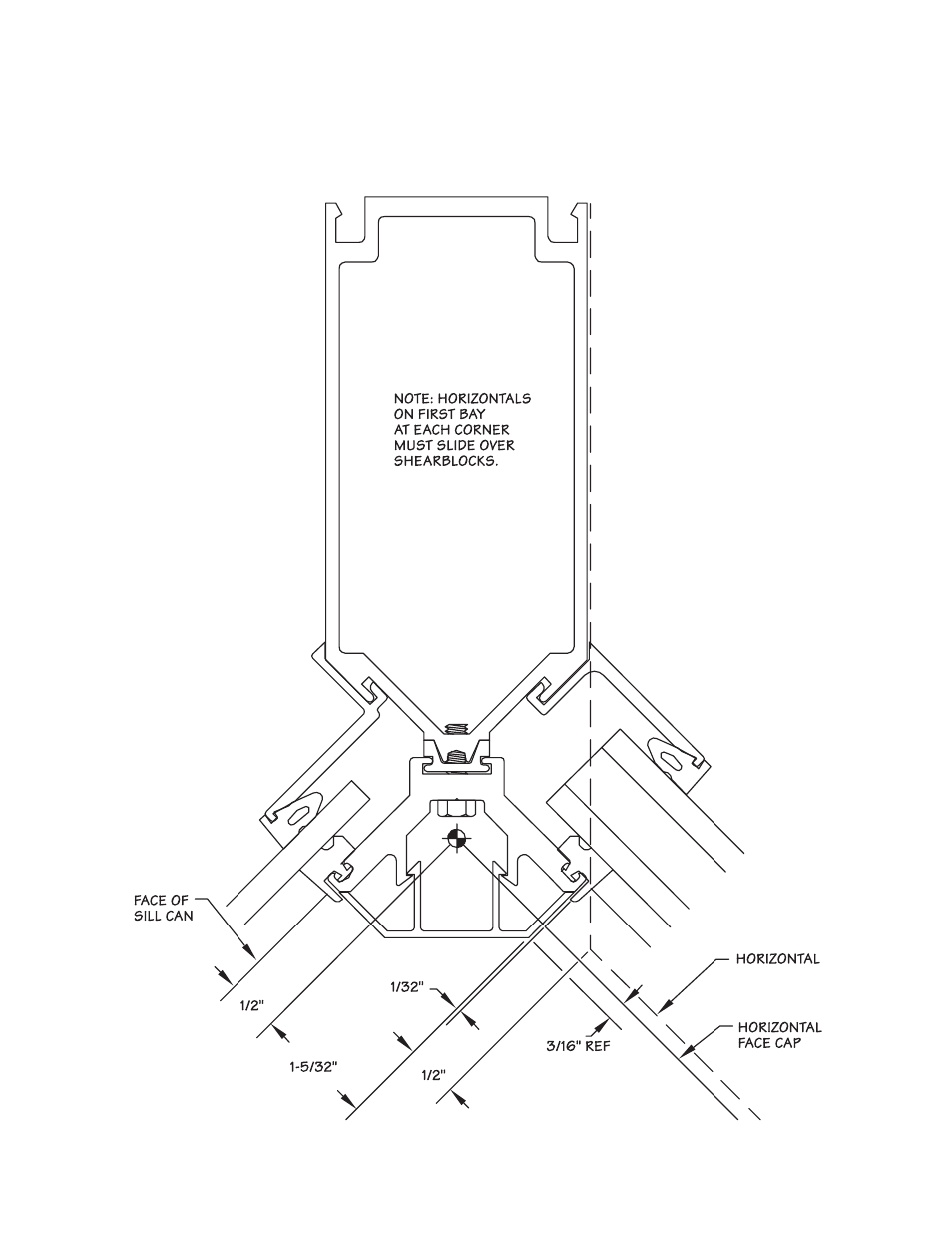 P20-inside corner layout, Inside corner detail layout | Oldcastle BuildingEnvelope ICW-250 User Manual | Page 20 / 55