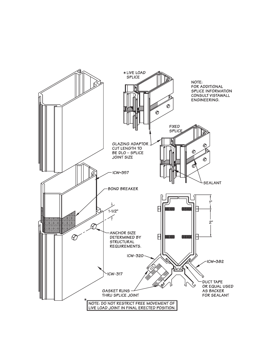 P27-corner splice, Inside corner splice detail | Oldcastle BuildingEnvelope ICW-250 User Manual | Page 27 / 55