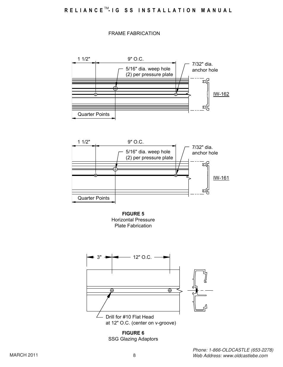 08 frame fab | Oldcastle BuildingEnvelope Reliance-IG SS User Manual | Page 11 / 58