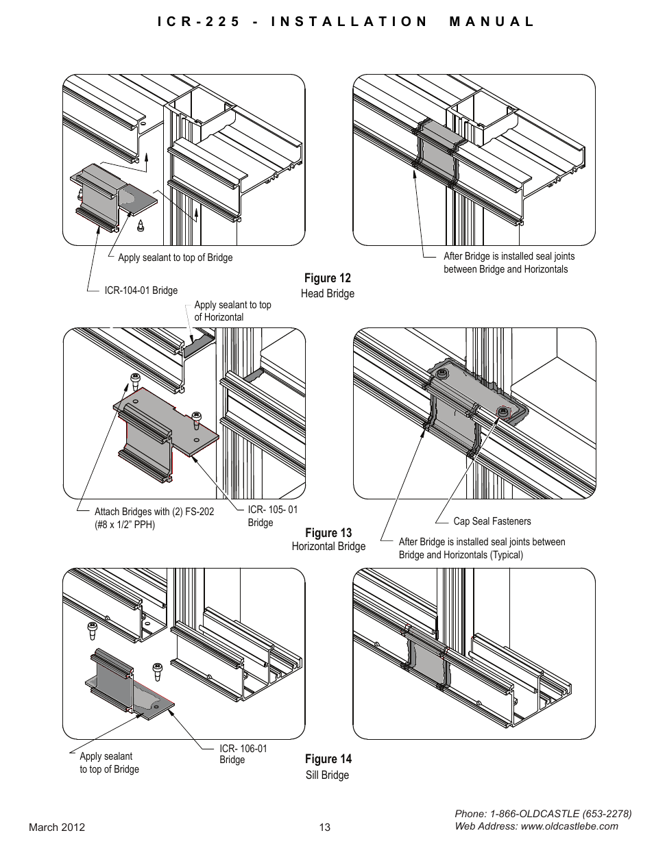 Diverter-bridge install-typea | Oldcastle BuildingEnvelope ICR-225 User Manual | Page 16 / 37