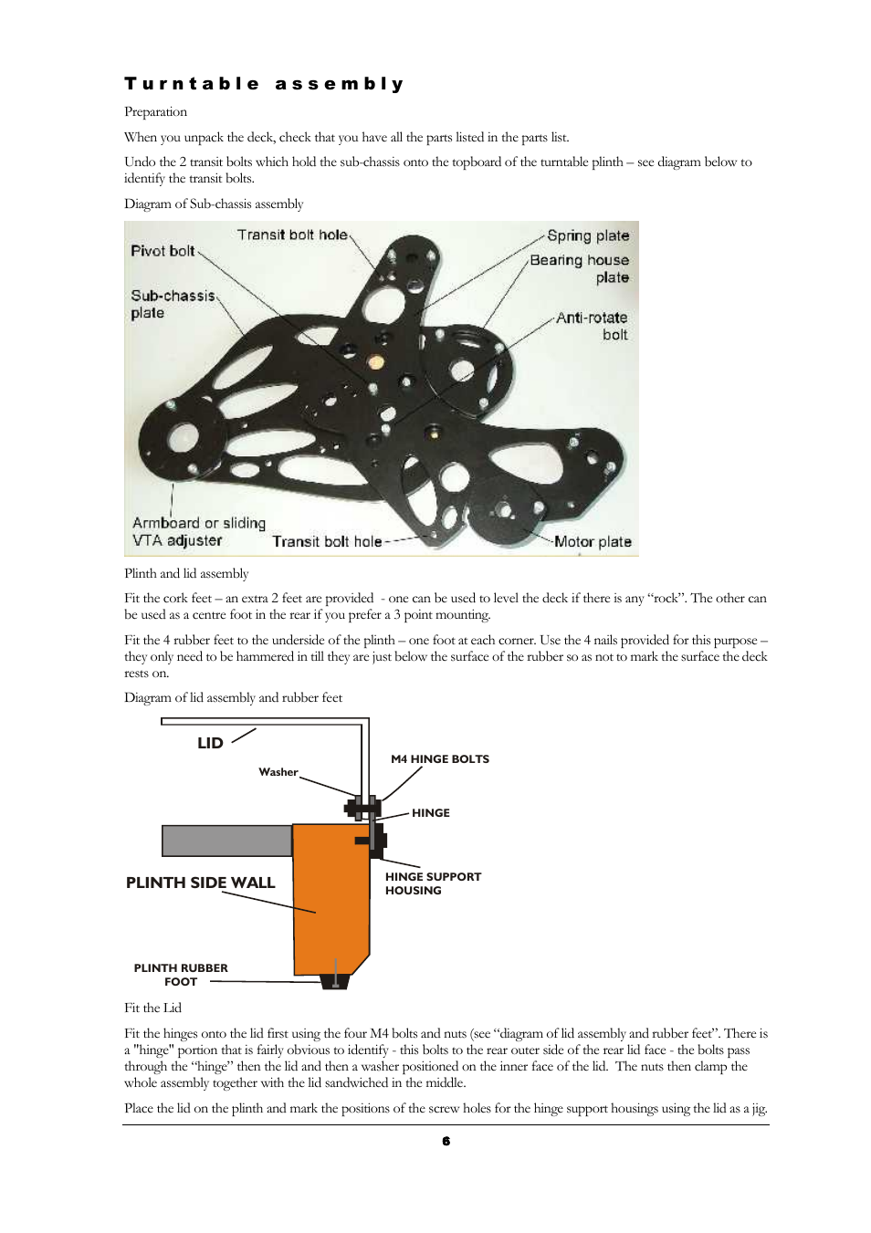 Origin Live Resolution Classic MKI User Manual | Page 6 / 23