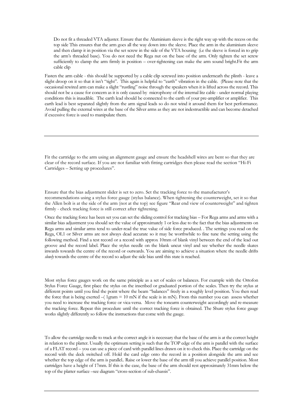 Origin Live Rega Modification Kits User Manual | Page 10 / 16