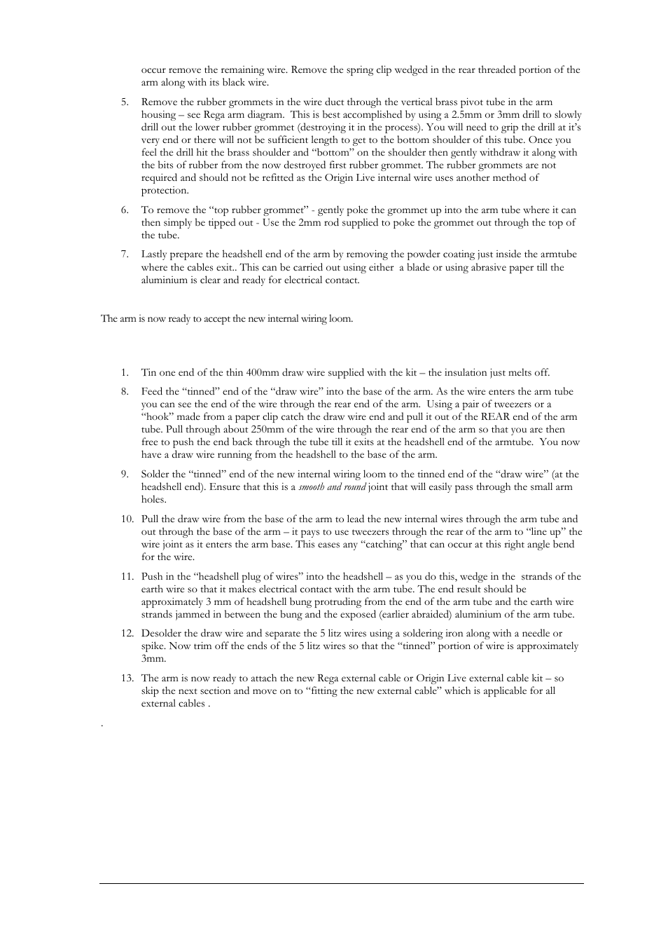 Origin Live Rega Modification Kits User Manual | Page 4 / 16