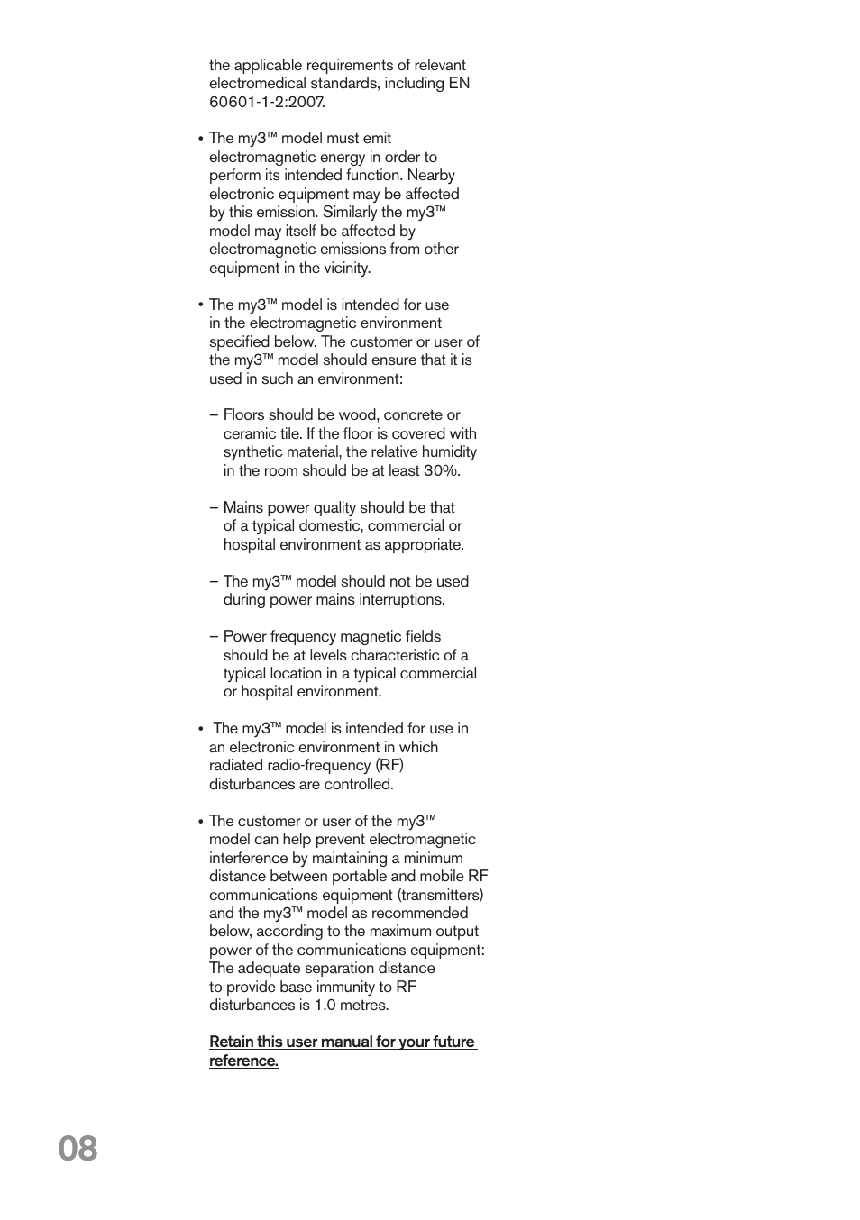 Power Plate my3 User Manual | Page 8 / 16