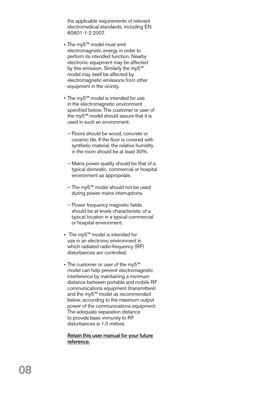Power Plate my5 User Manual | Page 8 / 16