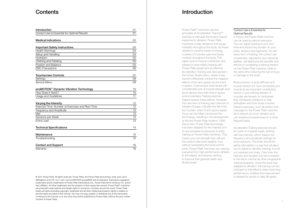 Power Plate my7 User Manual | Page 2 / 10