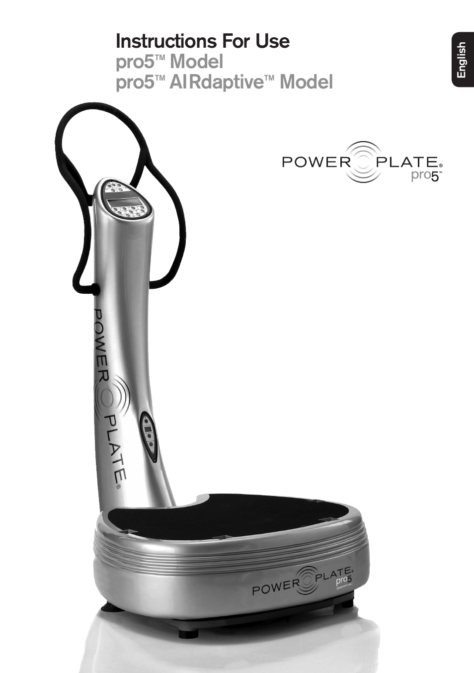 Power Plate pro5HP User Manual | 16 pages