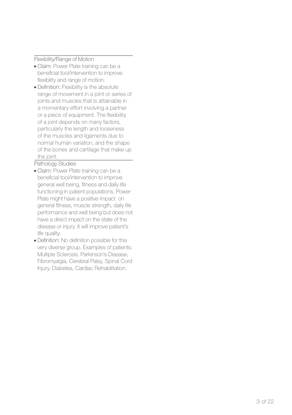 Power Plate pro6 plus User Manual | Page 5 / 22
