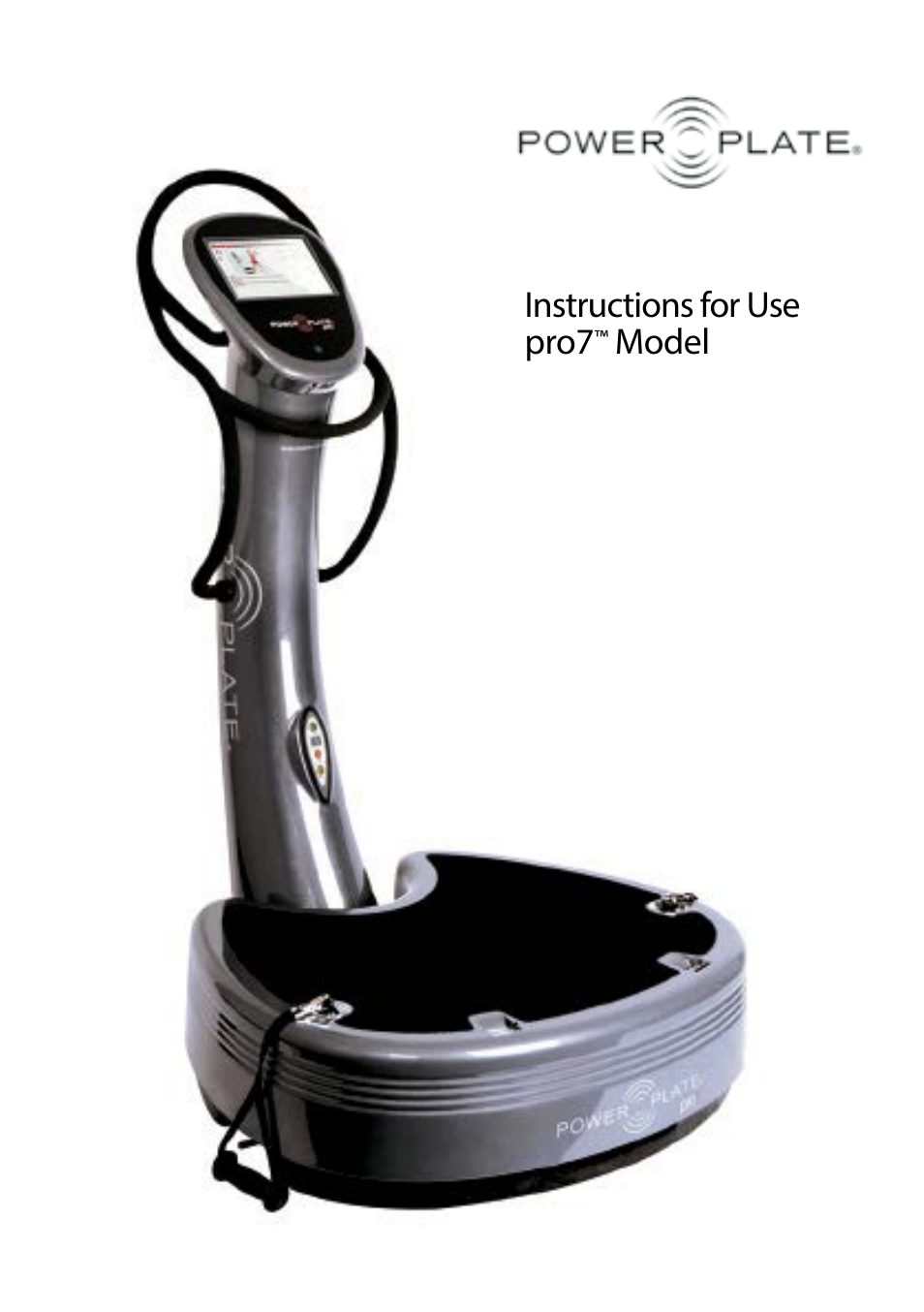 Power Plate pro7 User Manual | 12 pages