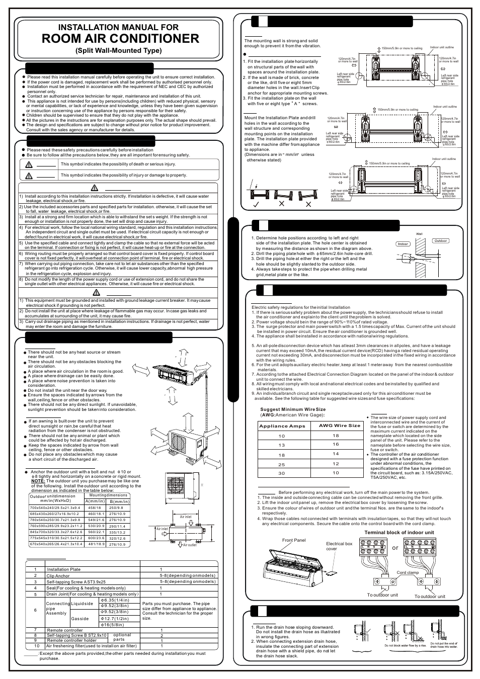 Pridiom Comfort Series PMS125CO Installation Manual User Manual | 2 pages