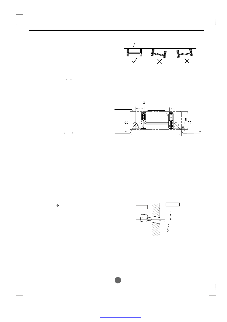 5installation instructions, Indoor unit installation | Pridiom Solar Series Installation Manual User Manual | Page 6 / 27