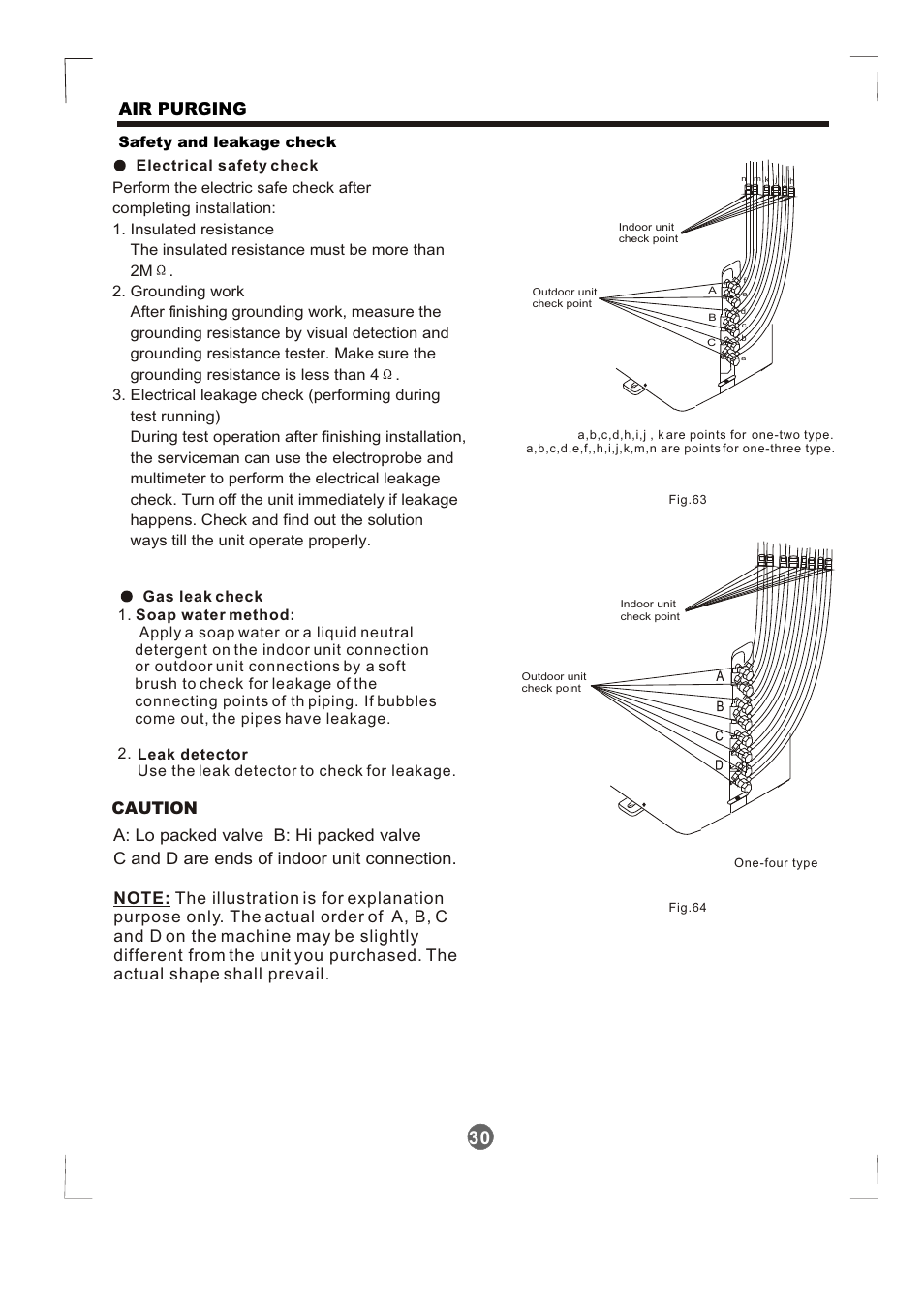 Т³гж 31, 30 air purging | Pridiom Condenser Installation Manual User Manual | Page 31 / 33